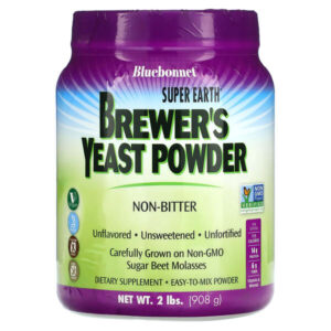 Super Earth, пивные дрожжи, без вкуса, 908 г (2 фунта) — Bluebonnet Nutrition