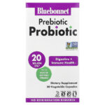 пребиотик и пробиотик, 30 растительных капсул — Bluebonnet Nutrition