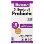 S. пробиотик Boulardii, 60 растительных капсул — Bluebonnet Nutrition