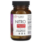 Intimate Essentials, Nitro, для мужчин и для нее, 60 растительных капсул (300 мг в 1 капсуле) — Bluebonnet Nutrition