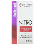 Intimate Essentials, Nitro, для мужчин и для нее, 60 растительных капсул (300 мг в 1 капсуле) — Bluebonnet Nutrition — изображение 2