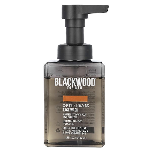 blk01254_v_8.jpg Blackwood For Men, X-Punge, пенка для умывания, 134,62 мл (4,55 жидк. унции)