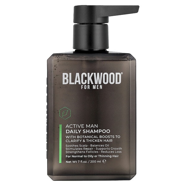 blk01342_v_24.jpg Blackwood For Men, Active Man Daily, шампунь для нормальных, жирных или истонченных волос, 200 мл (7 жидк. Унций)