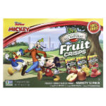 Disney Junior, фруктовые чипсы, ассорти вкусов, 12 отдельных порционных пакетиков, 113 г (4 унции) — Brothers-All-Natural