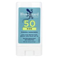 Минеральное солнцезащитное средство-стик для детей, SPF 50+, 14 г (0,5 унции) — Blue Lizard Australian Sunscreen