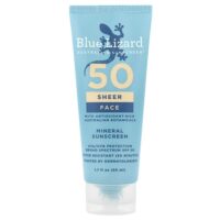 Sheer, минеральный солнцезащитный крем для лица, SPF 50, 50 мл (1,7 жидк. унции) — Blue Lizard Australian Sunscreen