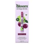 энергетические стики, вишня и лайм, 10 шт. по 4,7 г (0,17 унции) — Bloom