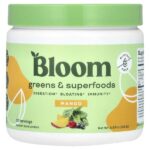 Greens & Superfoods, манго, 169,2 г (5,97 унции) — Bloom