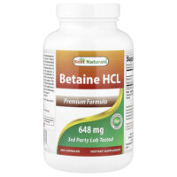 бетаина гидрохлорид, 250 капсул — Best Naturals