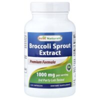 экстракт ростков брокколи, 120 капсул (500 мг в 1 капсуле) — Best Naturals