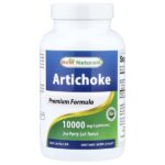 Артишок, 180 капсул (500 мг в каждой капсуле) — Best Naturals