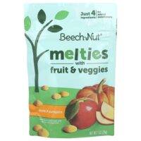 Melties с фруктами и овощами, от 8 месяцев, яблоко и тыква, 28 г (1 унция) — Beech-Nut