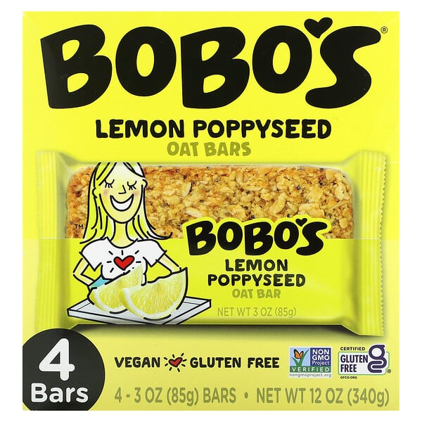 bob00184_v_10.jpg Лимонный мак, 4 батончика по 85 г (3 унции) — Bobo's Oat Bars