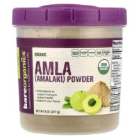органический порошок из амлы, 227 г (8 унций) — BareOrganics