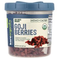 Органические ягоды годжи, 227 г (8 унций) — BareOrganics