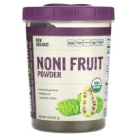 Порошок из необработанных органических фруктов нони, 227 г (8 унций) — BareOrganics