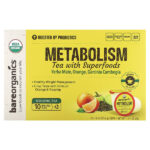 Metabolism, чай с суперфудами, улун, 10 чашек по 4 г (0,14 унции) — BareOrganics