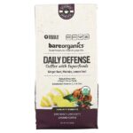 Кофе Daily Defense с суперфудами, молотый, темная обжарка, 283 г (10 унций) — BareOrganics
