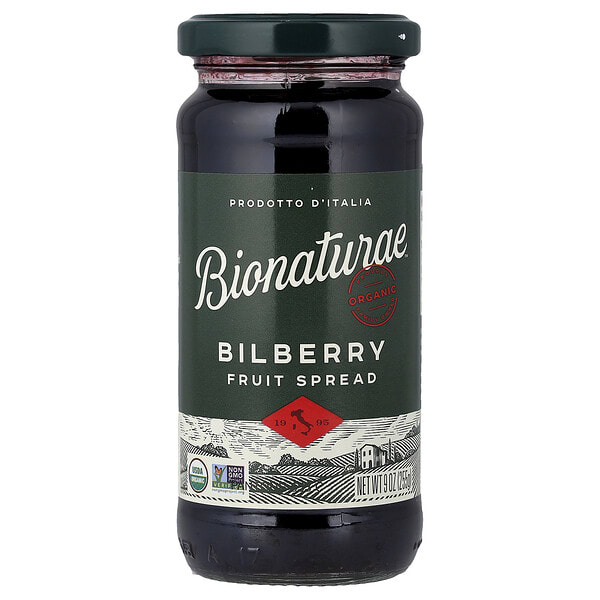 bon22228_v_8.jpg органический фруктовый спред, черника, 255 г (9 унций) — Bionaturae