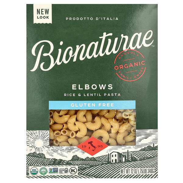 bon43404_v_61.jpg паста из риса и чечевицы без глютена, 340 г (12 унций) — Bionaturae