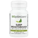Sleep Breakthrough, 30 растительных капсул — BIOptimizers