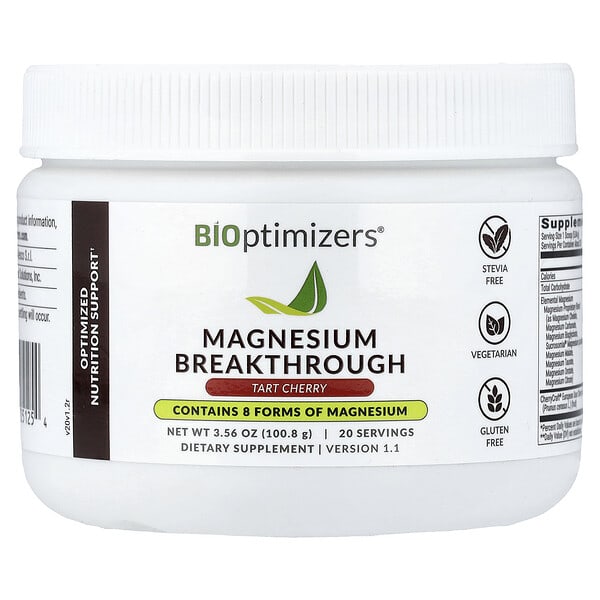 boz05125_v_8.jpg со вкусом магния, вишня, 100,8 г (3,56 унции) — BIOptimizers