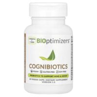 Cognibiotics, 60 растительных капсул — BIOptimizers