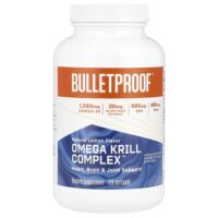 Omega Krill Complex™, натуральный лимон, 120 мягких таблеток — BulletProof