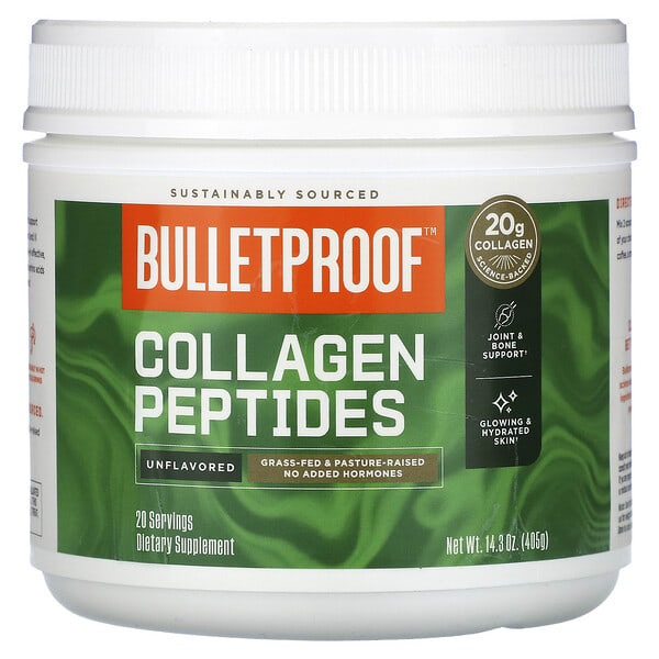 bpf02425_v_8.jpg пептиды коллагена, без добавок, 405 г (14,3 унции) — BulletProof