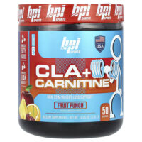 CLA + карнитин, фруктовый пунш, 370 г (13,05 унции) — BPI Sports