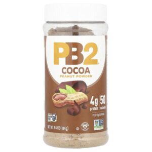 Арахисовый порошок, какао, 184 г (6,5 унции) — PB2 Foods