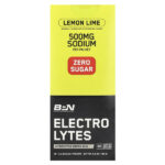 Electrolytes, смесь для гидратирующих напитков, лимон и лайм, 30 пакетиков по 5,6 г (0,2 унции) — BPN