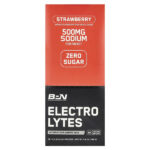 Electrolytes, смесь для гидратирующих напитков, клубника, 30 пакетиков по 5,2 г (0,2 унции) — BPN