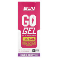 Go Gel, ягодная смесь без добавок, 10 пакетиков по 41 г (1,45 унции) — BPN