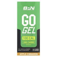 Go Gel, Endurance гель, яблоко и корица, 10 пакетиков по 41 г (1,45 унции) — BPN
