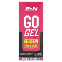 Go Gel, гель для выносливости, ягодный сбор, 10 пакетиков по 41 г (1,45 унции) — BPN
