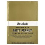 Protein Bar, Salty Peanut, 12 Bars, 1.94 oz (55 g) — Barebells