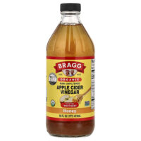 органический яблочный уксус с медом, 473 мл (16 жидк. унций) — Bragg