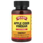 Energy, яблочный уксус и 6 витаминов группы B, 90 капсул — Bragg