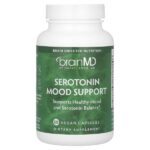 серотонин для поддержки настроения, 120 веганских капсул — BrainMD