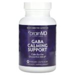 Gaba Calming, успокаивающий продукт, 90 веганских капсул — BrainMD