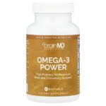 Omega-3 Power, 60 капсул (800 мг в каждой) — BrainMD