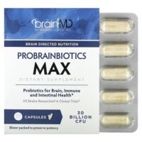 Probrainbiotics Max, 30 млрд КОЕ, 30 капсул — BrainMD