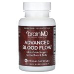 Advanced Blood Flow, улучшенный кровоток, 60 веганских капсул — BrainMD