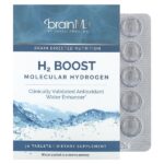H2 Boost Molecular Hydrogen, 80 мг, 30 таблеток — BrainMD