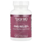 PMS Relief +, 60 вегетарианских капсул — BrainMD