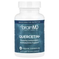 Кверцетин +, 60 веганских капсул (250 мг на капсулу) — BrainMD