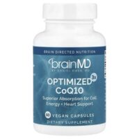 Optimized3x CoQ10`` 60 веганских капсул — BrainMD