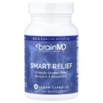 Smart Relief, 60 веганских капсул — BrainMD