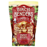 смесь для приготовления блинов и вафель, батат, 340 г (12 унций) — Birch Benders